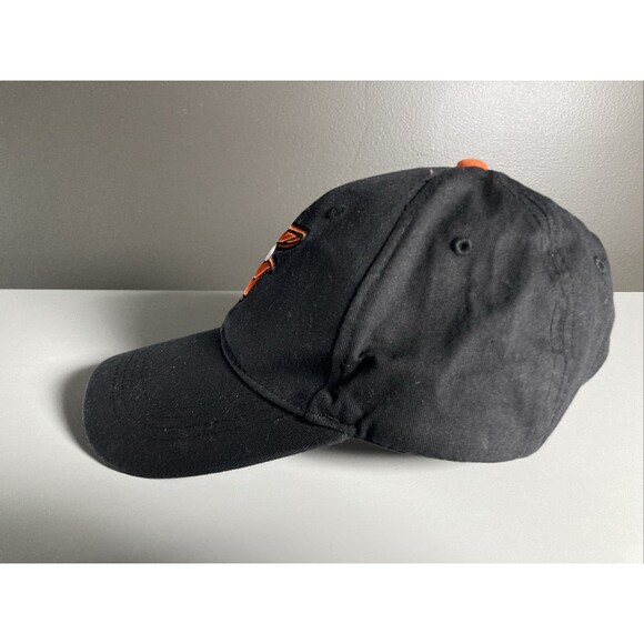 Baltimore Orioles Black / Orange Baseball Hat W/ Embroidered Logo • MLB Cap - Picture 4 of 8